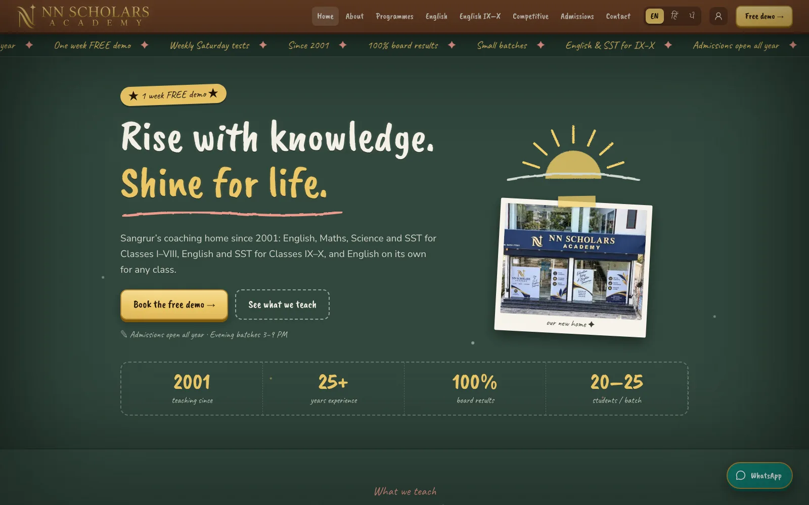 NN Scholars Academy